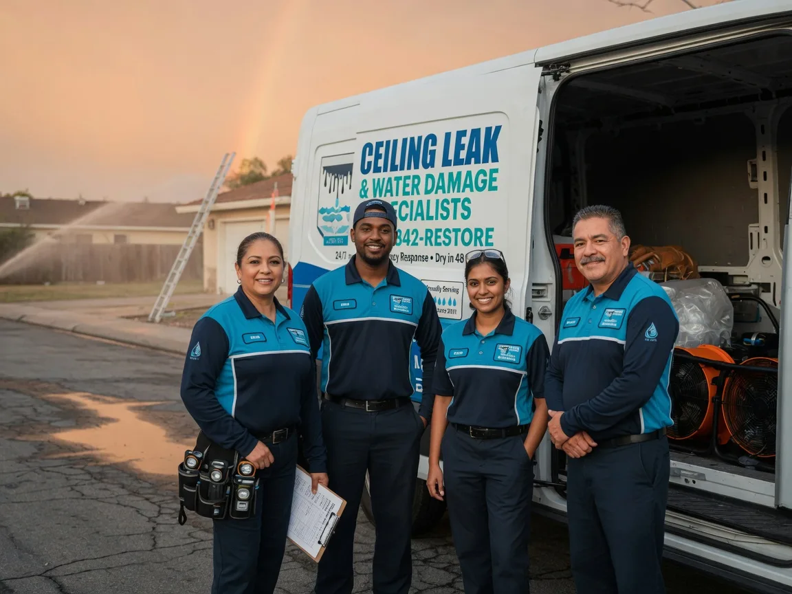 Ceiling Leak Cleanup company in Toivola, MI