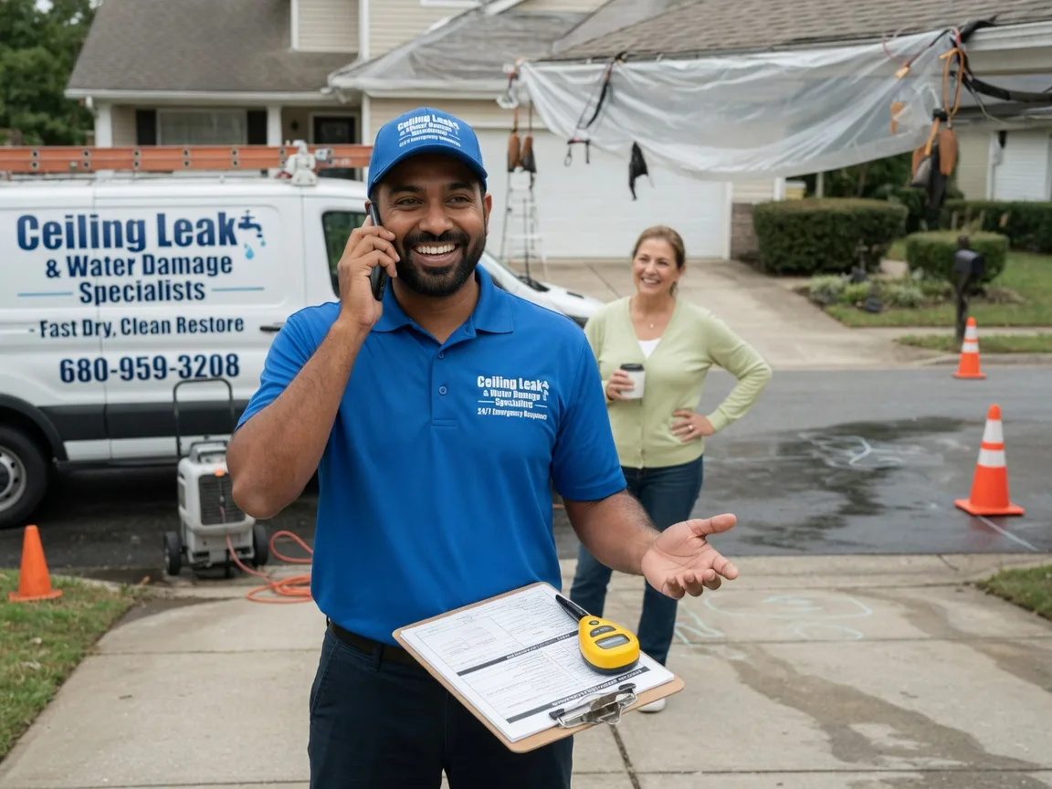 Ceiling Leak Cleanup Toivola, MI FAQs